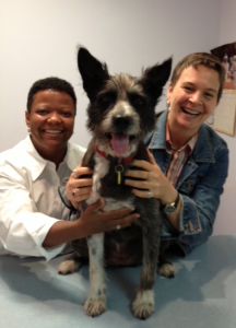 Kai with Marsha and Kate